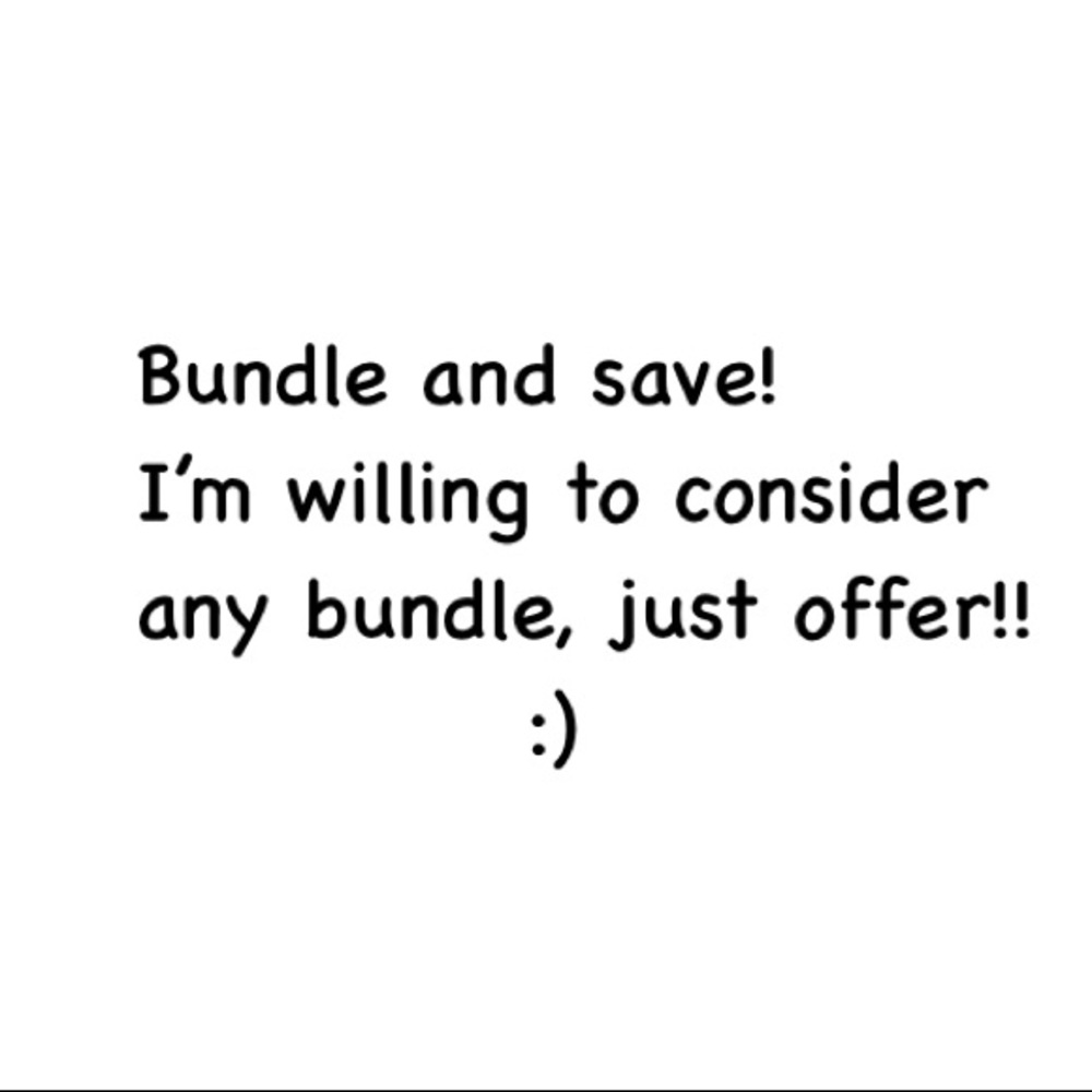 I’d love to consider all bundles!